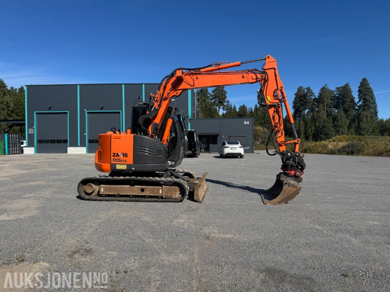 2018 Hitachi ZX85US-5 - Beltegraver - Gravemaskin - Tilt - Lyspakke - Ekskavator: gambar 4 2018 Hitachi ZX85US-5 - Beltegraver - Gravemaskin - Tilt - Lyspakke - Ekskavator: gambar 4