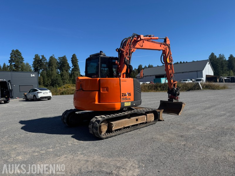 2018 Hitachi ZX85US-5 - Beltegraver - Gravemaskin - Tilt - Lyspakke - Ekskavator: gambar 5 2018 Hitachi ZX85US-5 - Beltegraver - Gravemaskin - Tilt - Lyspakke - Ekskavator: gambar 5
