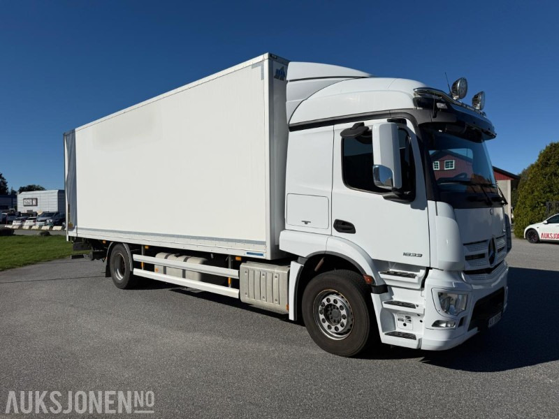 2018 Mercedes-Benz Actros SKAPBIL - SERVICEHISTORIKK 19 PALLER NY EU. - Truk box: gambar 2 2018 Mercedes-Benz Actros SKAPBIL - SERVICEHISTORIKK 19 PALLER NY EU. - Truk box: gambar 2