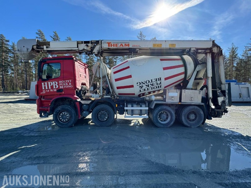 2018 Mercedes-Benz Arocs båndbil til betong - Truk pengaduk beton: gambar 2 2018 Mercedes-Benz Arocs båndbil til betong - Truk pengaduk beton: gambar 2