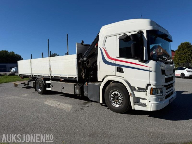 2018 Scania P 320 KRANBIL M/PLAN HIAB XS099 KRAN SERVICEHISTORIKK. - Truk derek: gambar 2 2018 Scania P 320 KRANBIL M/PLAN HIAB XS099 KRAN SERVICEHISTORIKK. - Truk derek: gambar 2