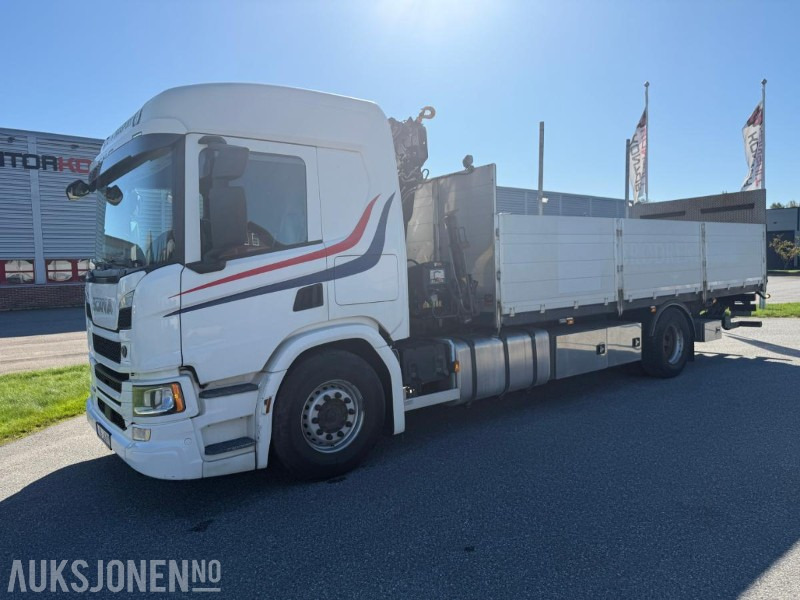 2018 Scania P 320 KRANBIL M/PLAN HIAB XS099 KRAN SERVICEHISTORIKK. - Truk derek: gambar 1 2018 Scania P 320 KRANBIL M/PLAN HIAB XS099 KRAN SERVICEHISTORIKK. - Truk derek: gambar 1