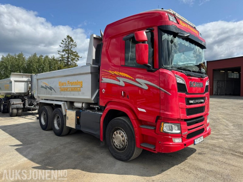2018 Scania R580 GODT UTSTYRT TIPPBIL MED 3 AKSLET HENGER - Truk jungkit: gambar 4 2018 Scania R580 GODT UTSTYRT TIPPBIL MED 3 AKSLET HENGER - Truk jungkit: gambar 4