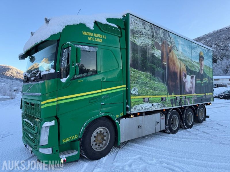 2018 Volvo FH 540 8X4 Skapbil med Bussbygg Volumax påbygg - Eu godkjent - Servicehistorikk - Truk box: gambar 1 2018 Volvo FH 540 8X4 Skapbil med Bussbygg Volumax påbygg - Eu godkjent - Servicehistorikk - Truk box: gambar 1