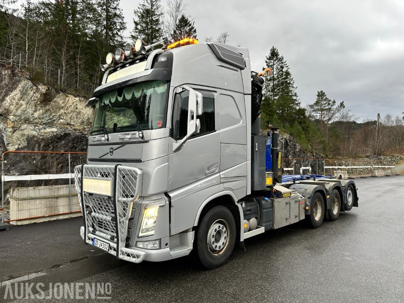 2018 Volvo FH 540 8x4 Kranbil m/ Palfinger PK 27002 SH og MULTILIFT krokløft, NY EU, 164595km - Truk derek: gambar 1 2018 Volvo FH 540 8x4 Kranbil m/ Palfinger PK 27002 SH og MULTILIFT krokløft, NY EU, 164595km - Truk derek: gambar 1