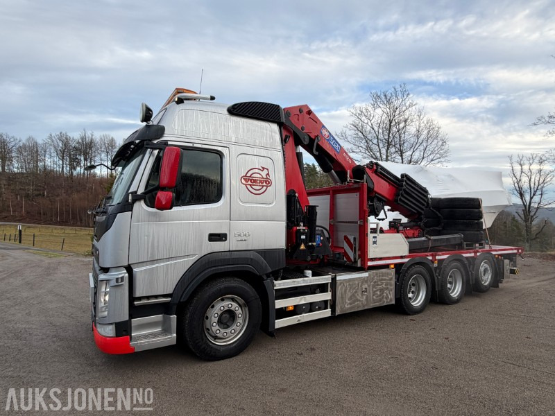2018 Volvo FM500 Kranbil med HMF 5020K kran + Trailerbygg henger - Truk derek: gambar 2 2018 Volvo FM500 Kranbil med HMF 5020K kran + Trailerbygg henger - Truk derek: gambar 2