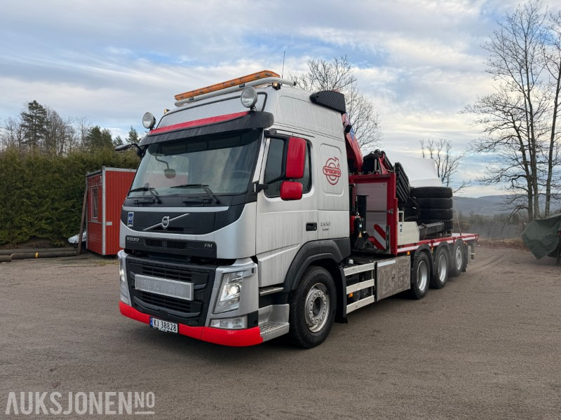 2018 Volvo FM500 Kranbil med HMF 5020K kran + Trailerbygg henger - Truk derek: gambar 1 2018 Volvo FM500 Kranbil med HMF 5020K kran + Trailerbygg henger - Truk derek: gambar 1