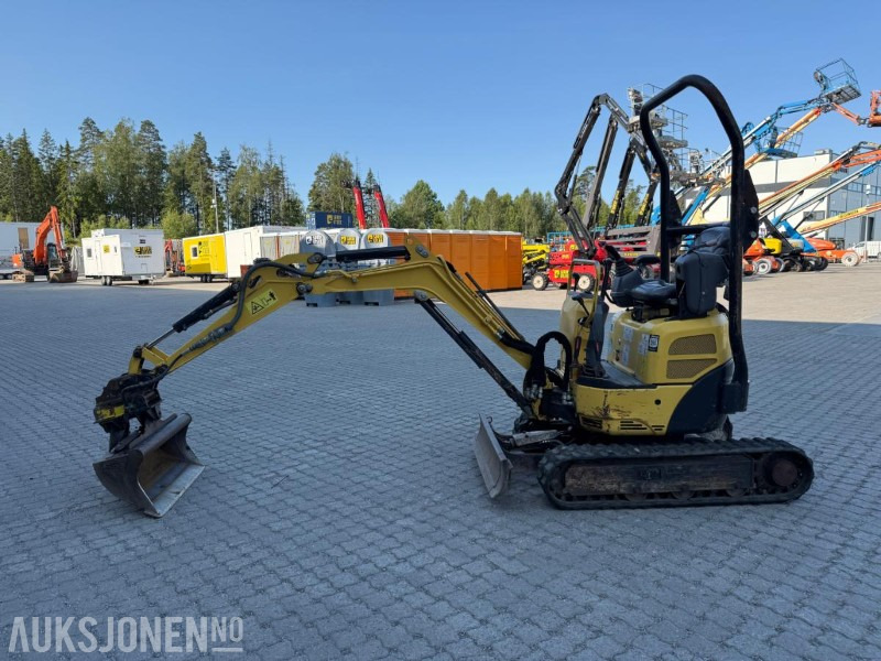 2018 Yanmar Vi012-2A minigraver. - Ekskavator mini: gambar 3 2018 Yanmar Vi012-2A minigraver. - Ekskavator mini: gambar 3