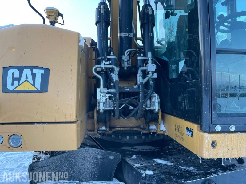 Ekskavator 2019 Cat M314F Hjulgraver, 4840 timer, Tiltrotator, S60, maskinstyring, sertifisert til Juli 2026: gambar 18