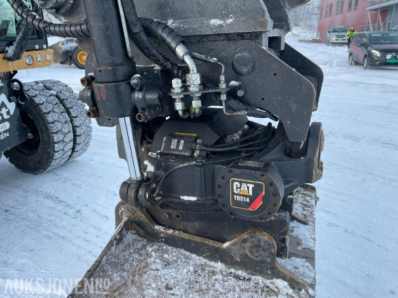 Ekskavator 2019 Cat M314F Hjulgraver, 4840 timer, Tiltrotator, S60, maskinstyring, sertifisert til Juli 2026: gambar 12