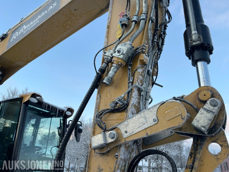 Ekskavator 2019 Cat M314F Hjulgraver, 4840 timer, Tiltrotator, S60, maskinstyring, sertifisert til Juli 2026: gambar 16