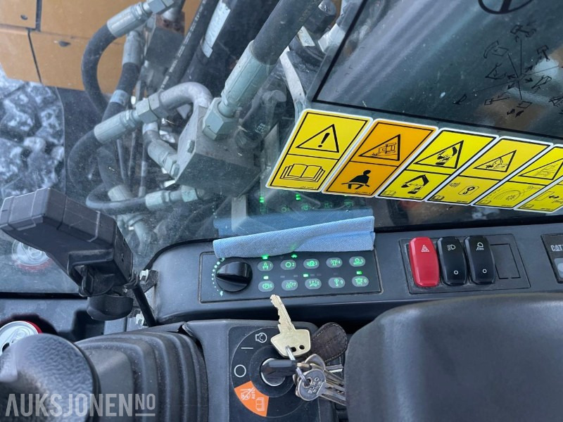 Ekskavator 2019 Cat M314F Hjulgraver, 4840 timer, Tiltrotator, S60, maskinstyring, sertifisert til Juli 2026: gambar 39