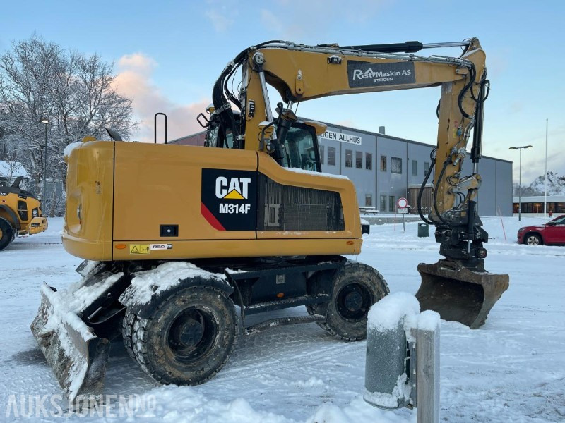 Ekskavator 2019 Cat M314F Hjulgraver, 4840 timer, Tiltrotator, S60, maskinstyring, sertifisert til Juli 2026: gambar 7