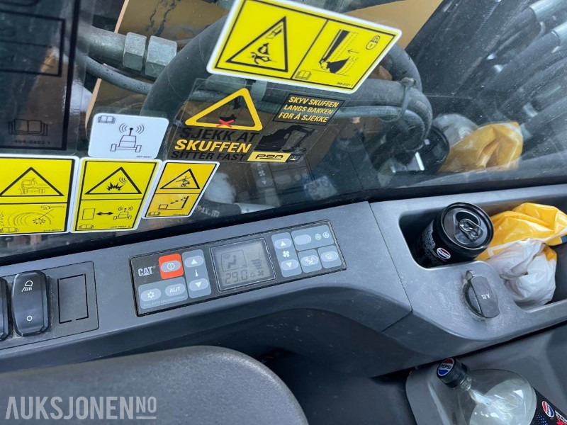 Ekskavator 2019 Cat M314F Hjulgraver, 4840 timer, Tiltrotator, S60, maskinstyring, sertifisert til Juli 2026: gambar 40