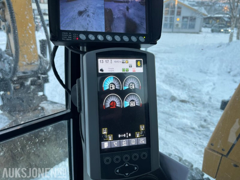 Ekskavator 2019 Cat M314F Hjulgraver, 4840 timer, Tiltrotator, S60, maskinstyring, sertifisert til Juli 2026: gambar 38