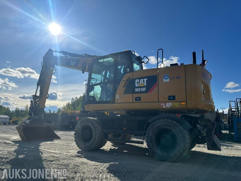 2019 Cat M318F hjulgraver med tiltrotator og skuff - Ekskavator: gambar 2 2019 Cat M318F hjulgraver med tiltrotator og skuff - Ekskavator: gambar 2
