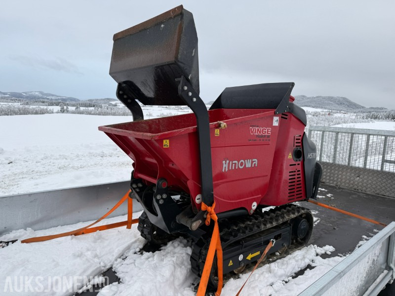 2020 Hinowa HS701 Selvlastende minidumper - Honda GX270 motor - 700 kg nyttelast - Tempat sampah: gambar 1 2020 Hinowa HS701 Selvlastende minidumper - Honda GX270 motor - 700 kg nyttelast - Tempat sampah: gambar 1