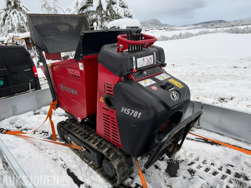 2020 Hinowa HS701 Selvlastende minidumper - Honda GX270 motor - 700 kg nyttelast - Tempat sampah: gambar 4 2020 Hinowa HS701 Selvlastende minidumper - Honda GX270 motor - 700 kg nyttelast - Tempat sampah: gambar 4