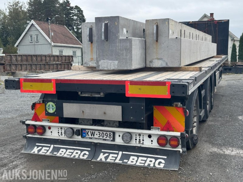 2020 Kel-Berg retthenger / 36720 kg nyttelast / 54 224 km - Semi-trailer flatbed: gambar 4 2020 Kel-Berg retthenger / 36720 kg nyttelast / 54 224 km - Semi-trailer flatbed: gambar 4