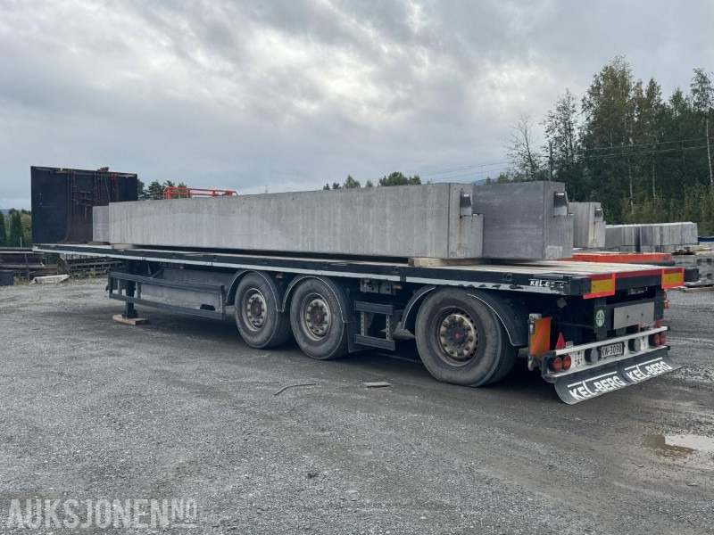 2020 Kel-Berg retthenger / 36720 kg nyttelast / 54 224 km - Semi-trailer flatbed: gambar 3 2020 Kel-Berg retthenger / 36720 kg nyttelast / 54 224 km - Semi-trailer flatbed: gambar 3
