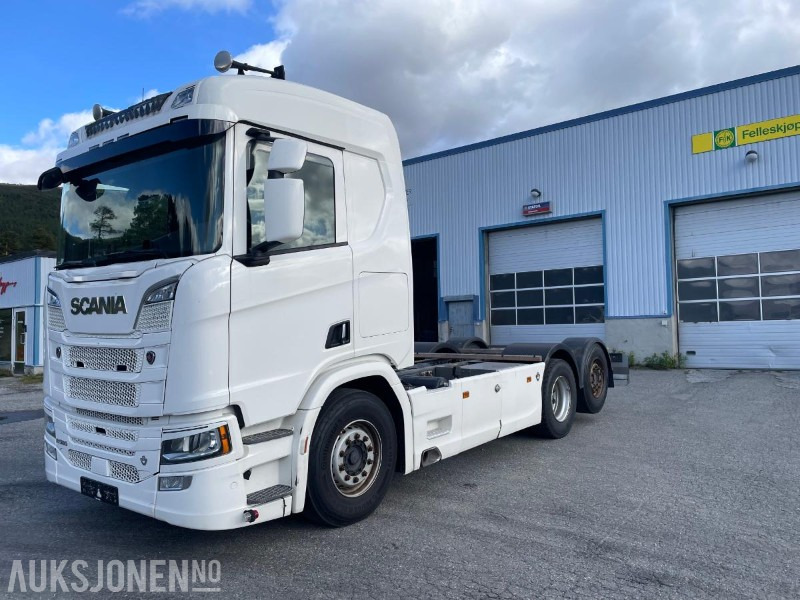 2020 Scania R580 6X2 CHASSIS - 570.526 KM/VBG/HELLUFT - Truk sasis: gambar 1 2020 Scania R580 6X2 CHASSIS - 570.526 KM/VBG/HELLUFT - Truk sasis: gambar 1