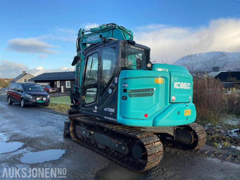 2021 Kobelco SK75SR-7 Gravemaskin med skjær, tiltrotator med gripekassett, nylig sertifisert, kun 2400 timer - Ekskavator: gambar 4 2021 Kobelco SK75SR-7 Gravemaskin med skjær, tiltrotator med gripekassett, nylig sertifisert, kun 2400 timer - Ekskavator: gambar 4