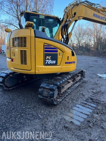 2021 Komatsu PC78 Beltegraver - Rotortilt - Kamera - 3 skuffer - 1870 Arbeidstimer - Ekskavator: gambar 5 2021 Komatsu PC78 Beltegraver - Rotortilt - Kamera - 3 skuffer - 1870 Arbeidstimer - Ekskavator: gambar 5