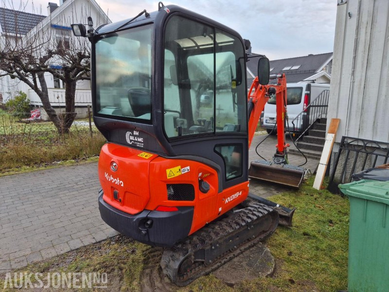2021 Kubota KX019-4 minigraver, 723 timer - Ekskavator mini: gambar 5 2021 Kubota KX019-4 minigraver, 723 timer - Ekskavator mini: gambar 5