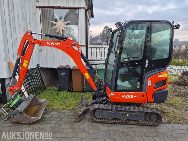 2021 Kubota KX019-4 minigraver, 723 timer - Ekskavator mini: gambar 2 2021 Kubota KX019-4 minigraver, 723 timer - Ekskavator mini: gambar 2