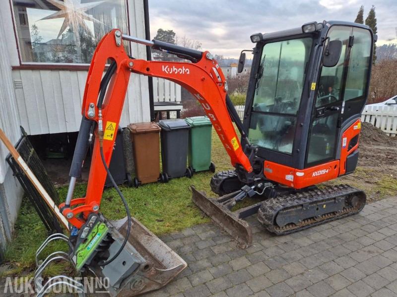 2021 Kubota KX019-4 minigraver, 723 timer - Ekskavator mini: gambar 1 2021 Kubota KX019-4 minigraver, 723 timer - Ekskavator mini: gambar 1