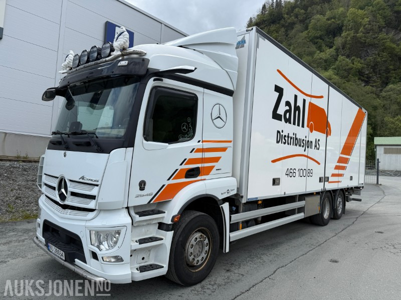 2021 Mercedes-Benz Actros 2546 6x2 Skapbil m/Zepro bakløft - Truk box: gambar 1 2021 Mercedes-Benz Actros 2546 6x2 Skapbil m/Zepro bakløft - Truk box: gambar 1