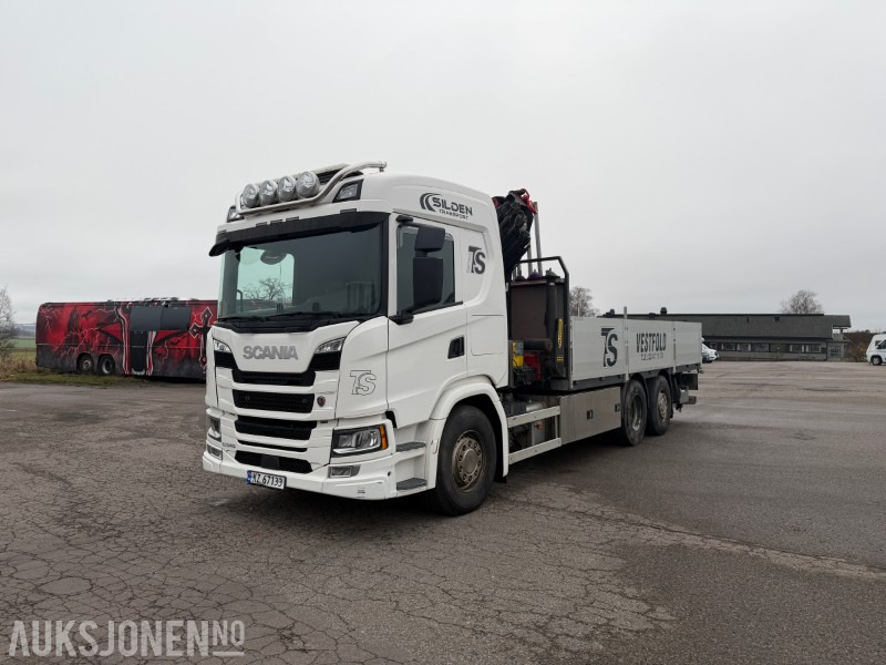 2021 Scania G-540 Kranbil - EU Godkjent - Palfinger kran - Bakløft - EURO6T - Truk derek: gambar 1 2021 Scania G-540 Kranbil - EU Godkjent - Palfinger kran - Bakløft - EURO6T - Truk derek: gambar 1