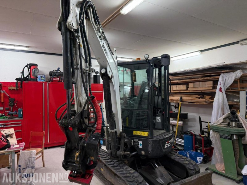 2022 Bobcat E27 m/Rototilt tiltrotator, lite timer - Ekskavator mini: gambar 3 2022 Bobcat E27 m/Rototilt tiltrotator, lite timer - Ekskavator mini: gambar 3