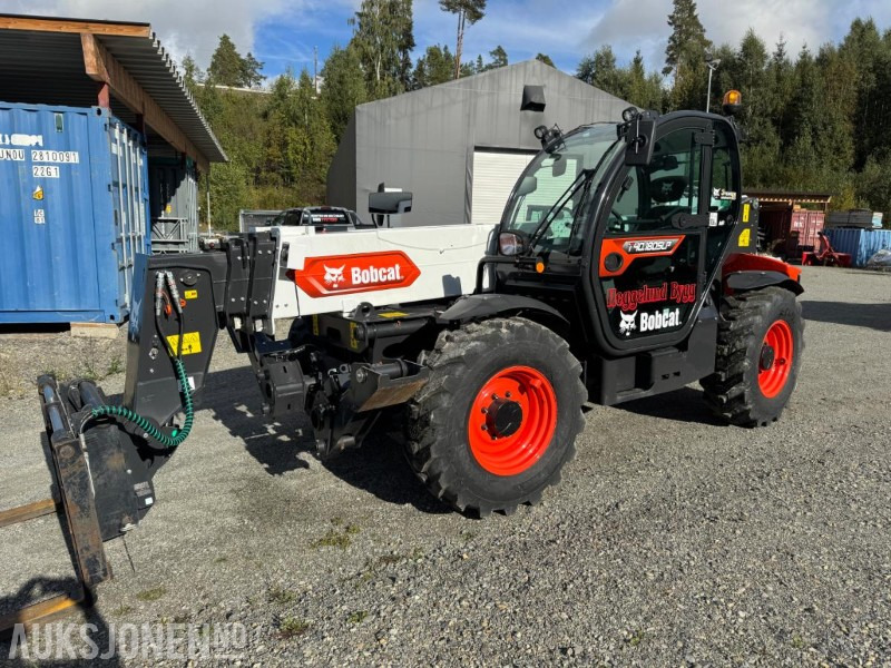 2022 Bobcat T40.180SLPRC teleskoplaster med skuffe og hydraulisk gafler - Telehandler: gambar 1 2022 Bobcat T40.180SLPRC teleskoplaster med skuffe og hydraulisk gafler - Telehandler: gambar 1
