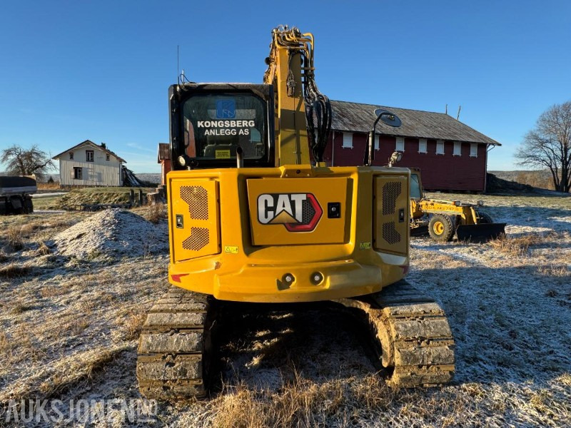 2022 Cat 308CR gravemaskin med gummipads / OilQuick / Engcon tiltrotator / 3 stk skuffer / 1334 timer - Ekskavator: gambar 4 2022 Cat 308CR gravemaskin med gummipads / OilQuick / Engcon tiltrotator / 3 stk skuffer / 1334 timer - Ekskavator: gambar 4