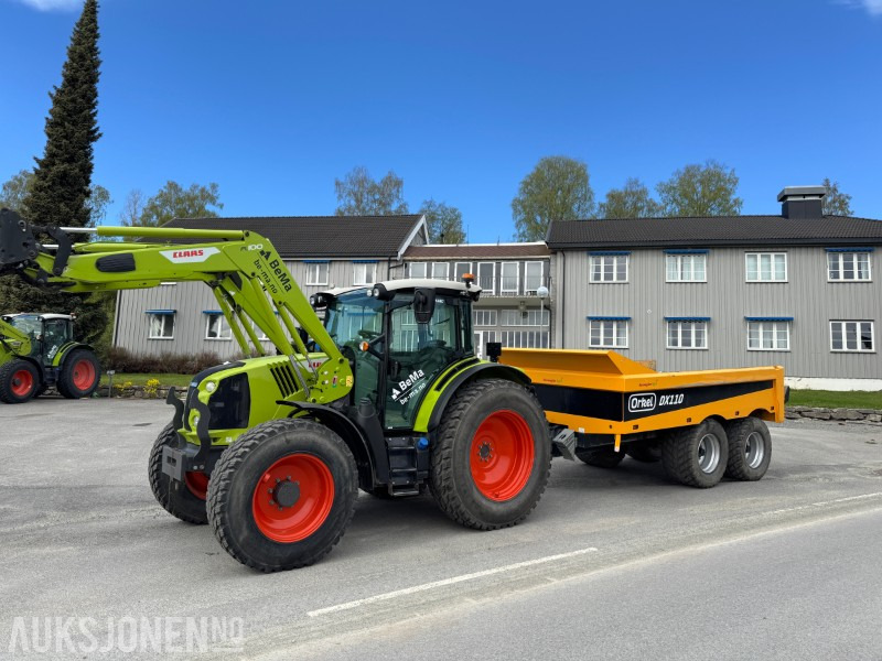2022 Claas Arion 450 med laster - Traktor: gambar 2 2022 Claas Arion 450 med laster - Traktor: gambar 2