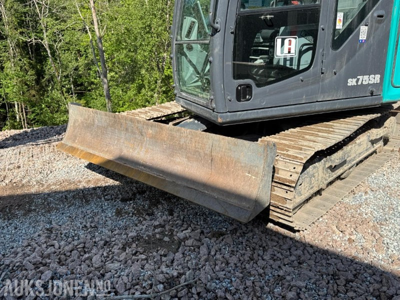 Ekskavator 2022 Kobelco SK75SR-7 / Tiltrotator / 866 timer: gambar 14