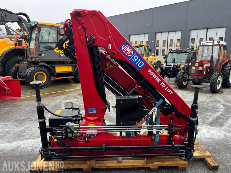 Truk derek 2023 HMF 910-RCS-K3 kran med fjernkontroll: gambar 1