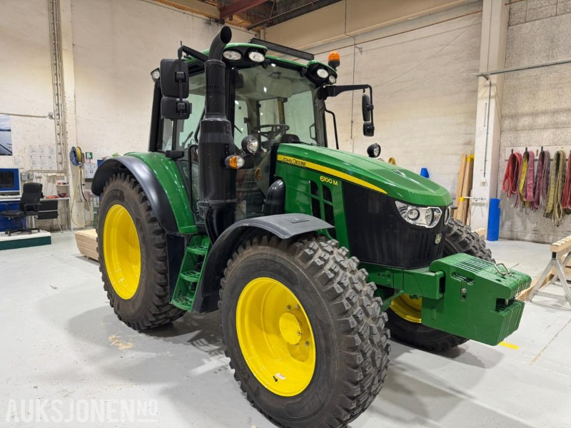2023 John Deere 6100M TRAKTOR MED 2 SETT HJUL, KUN 1543 TIMER - Traktor: gambar 3 2023 John Deere 6100M TRAKTOR MED 2 SETT HJUL, KUN 1543 TIMER - Traktor: gambar 3
