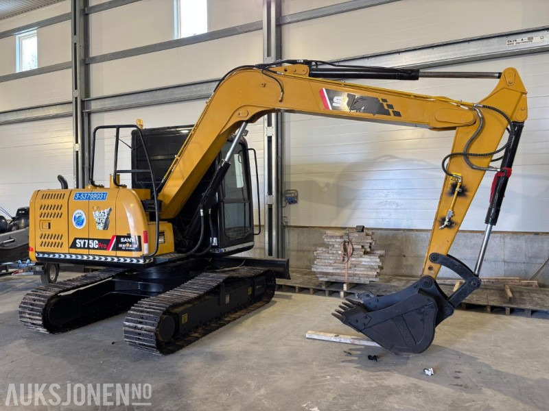 2023 Sany SY75C PRO. Graveskuff ca 320L - Ekskavator: gambar 4 2023 Sany SY75C PRO. Graveskuff ca 320L - Ekskavator: gambar 4