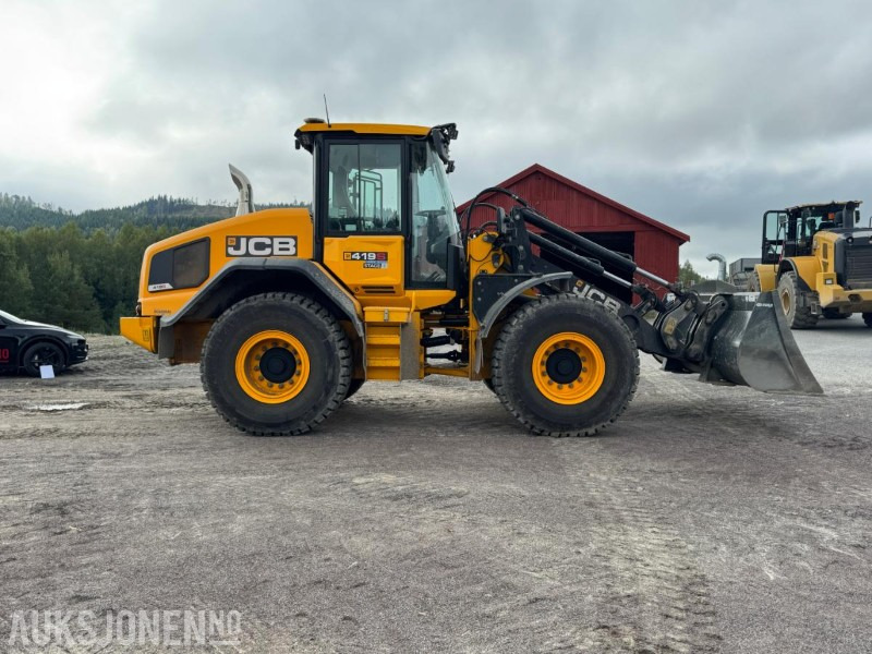 2024 JCB 419S Nordic Edition hjullaster, 3. og 4. funksjon, Norje skuffe, snøskjær-opplegg og komfortpakke, k - Wheel loader: gambar 4 2024 JCB 419S Nordic Edition hjullaster, 3. og 4. funksjon, Norje skuffe, snøskjær-opplegg og komfortpakke, k - Wheel loader: gambar 4