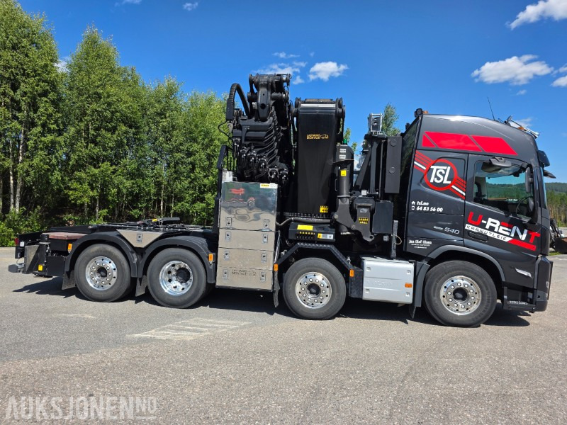 2024 Volvo FM 540 8X2 kranbil 165 tm med vinsj lasteflak elpumpe/el aggregat - Truk derek: gambar 4 2024 Volvo FM 540 8X2 kranbil 165 tm med vinsj lasteflak elpumpe/el aggregat - Truk derek: gambar 4