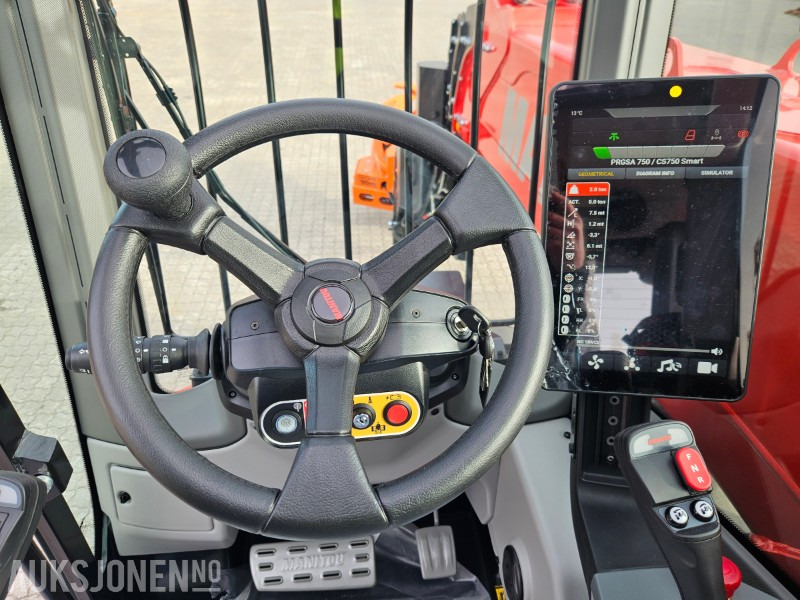 Telehandler 2025 NY - Manitou MRT 2660. Vinsj, Mannskapskurv, Beskjæringsklo/ sag , Gafler: gambar 25