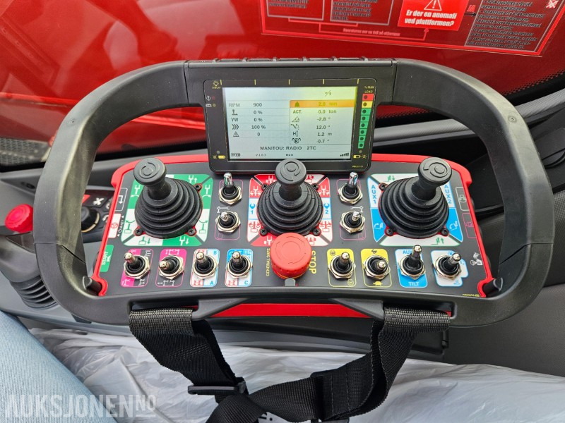 Telehandler 2025 NY - Manitou MRT 2660. Vinsj, Mannskapskurv, Beskjæringsklo/ sag , Gafler: gambar 30