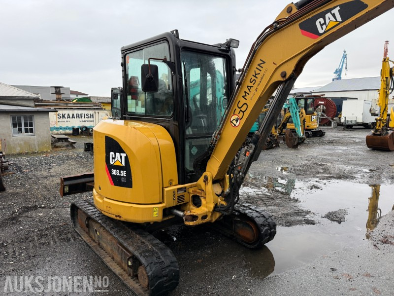Cat 303.5E - Minigraver - SMP hurtigfeste S40 - SMP graveskuff + smalskuff - 7204 timer - Ekskavator mini: gambar 4 Cat 303.5E - Minigraver - SMP hurtigfeste S40 - SMP graveskuff + smalskuff - 7204 timer - Ekskavator mini: gambar 4
