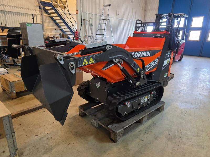 Cormidi C85 elektrisk belte dumper/mini dumper med front laste - Tempat sampah: gambar 1 Cormidi C85 elektrisk belte dumper/mini dumper med front laste - Tempat sampah: gambar 1
