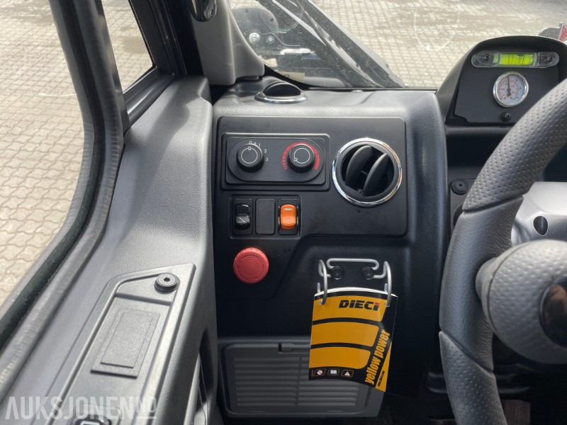 Telehandler Dieci Icarus 40.17 Hydr støtteben/pll gaffel skuffe: gambar 8
