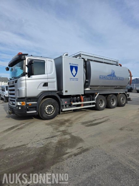 2009 Scania G480 8X4 Kombi suge/spylebil - Fico 2KDE - 125000KM - Kendaraan Kota/ Khusus: gambar 1 2009 Scania G480 8X4 Kombi suge/spylebil - Fico 2KDE - 125000KM - Kendaraan Kota/ Khusus: gambar 1