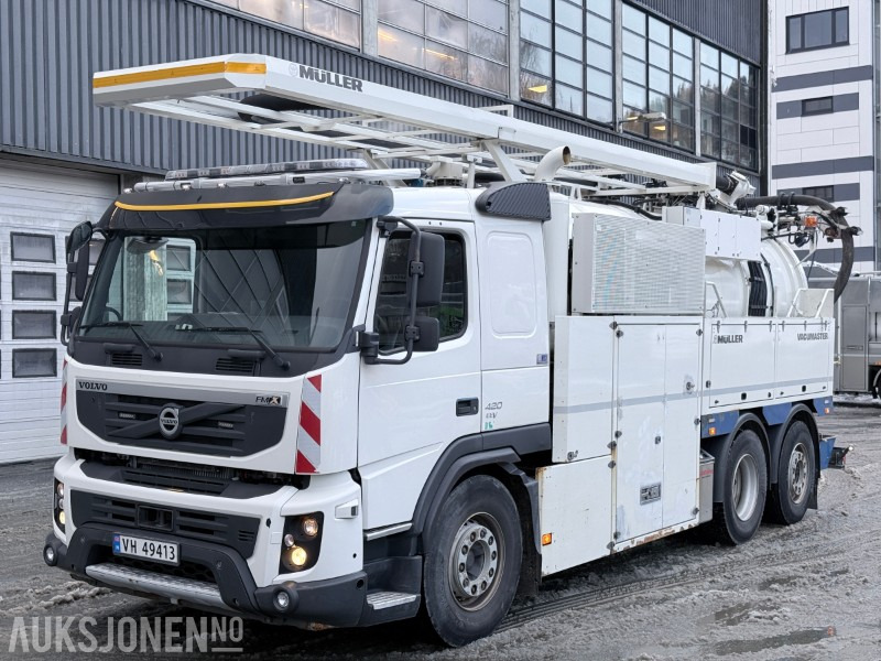 2013 Volvo FMX 420 suge/spylebil - 129 516km! - Kendaraan Kota/ Khusus: gambar 1 2013 Volvo FMX 420 suge/spylebil - 129 516km! - Kendaraan Kota/ Khusus: gambar 1