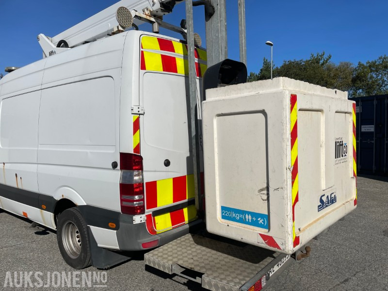 2015 Mercedes-Benz Sprinter 519 liftbil 190hk med Safi SCJ 14 personløfter EU OK - Kendaraan Kota/ Khusus: gambar 5 2015 Mercedes-Benz Sprinter 519 liftbil 190hk med Safi SCJ 14 personløfter EU OK - Kendaraan Kota/ Khusus: gambar 5